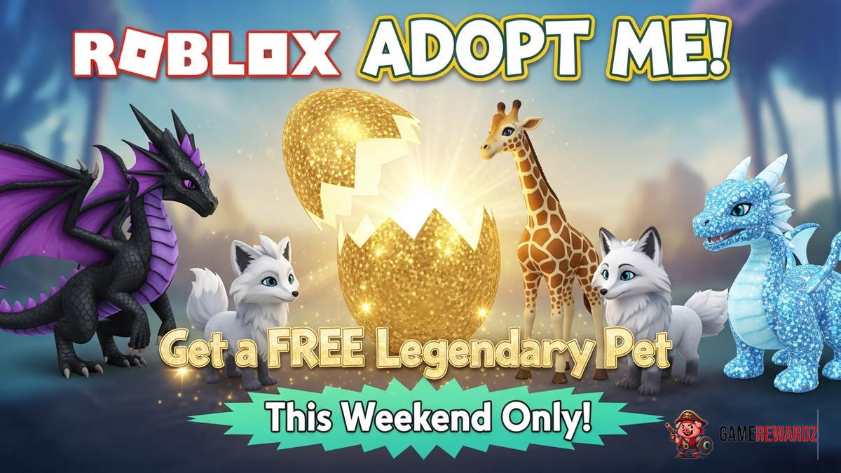 Roblox Adopt Me: Get a FREE Legendary Pet This Weekend Only!